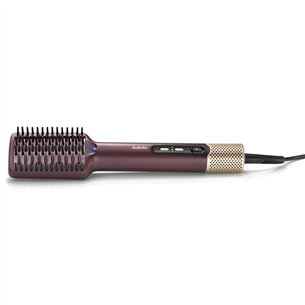 Babyliss Air Power Smooth, 900 W, violetinės/aukso spalvos - Plaukų formavimo šukos