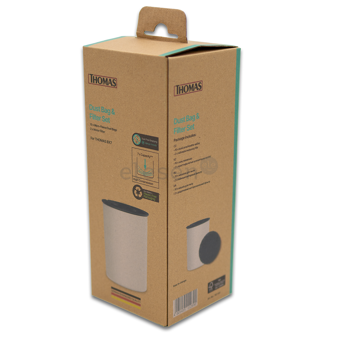 Thomas, BX7, 10 pcs - Dust bags