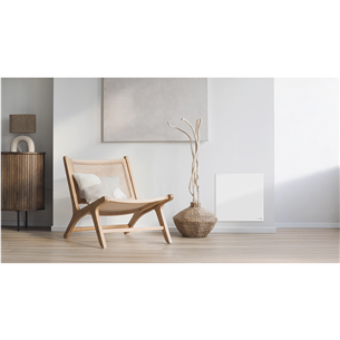 Aeno Premium Eco Smart Quadro, 500 Вт, белый - Настенный обогреватель