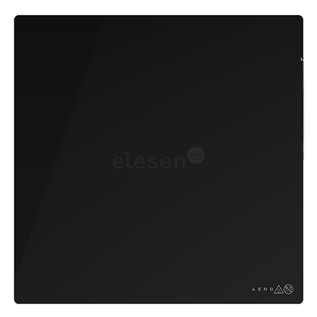 Aeno Premium Eco Smart Quadro, 500 W, juodas - Sieninis šildytuvas