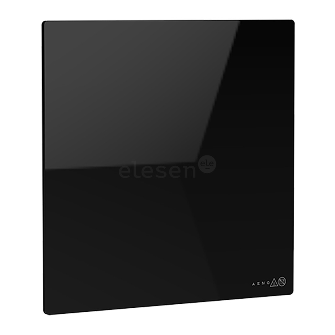 Aeno Premium Eco Smart Quadro, 500 W, juodas - Sieninis šildytuvas