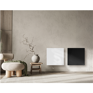 Aeno Premium Eco Smart Quadro, 500 Вт, черный - Настенный обогреватель