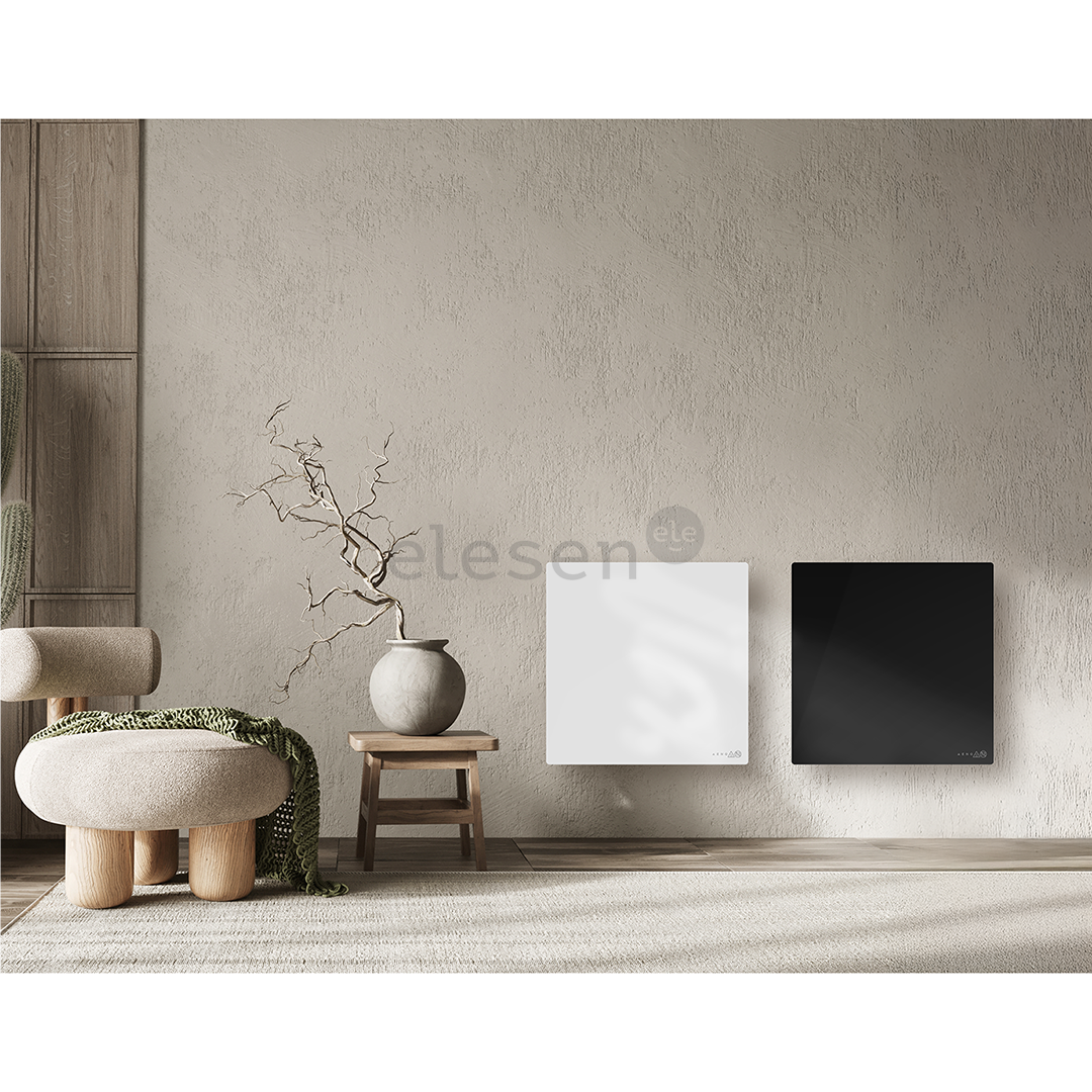 Aeno Premium Eco Smart Quadro, 500 Вт, черный - Настенный обогреватель