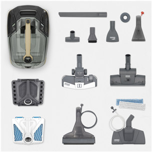 Thomas Amfibia Pro 4ALL, 1700 W, juodas/baltas/smėlio spalvos - Dulkių siurblys