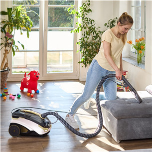 Thomas Amfibia Pro 4ALL, 1700 W, juodas/baltas/smėlio spalvos - Dulkių siurblys