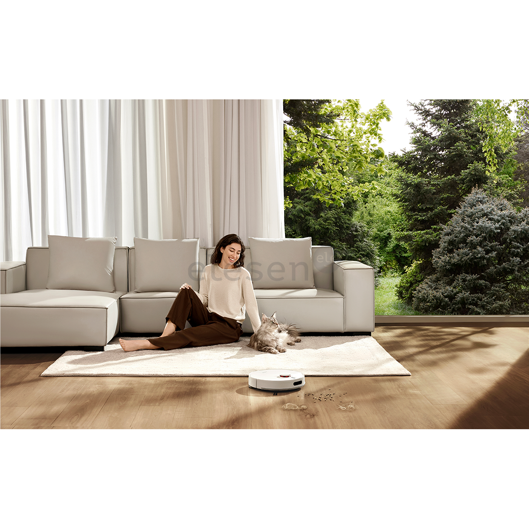 Xiaomi Vacuum H40, wet & dry, baltas - Dulkių siurblys robotas