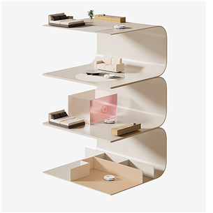 Xiaomi Vacuum H40, wet & dry, baltas - Dulkių siurblys robotas