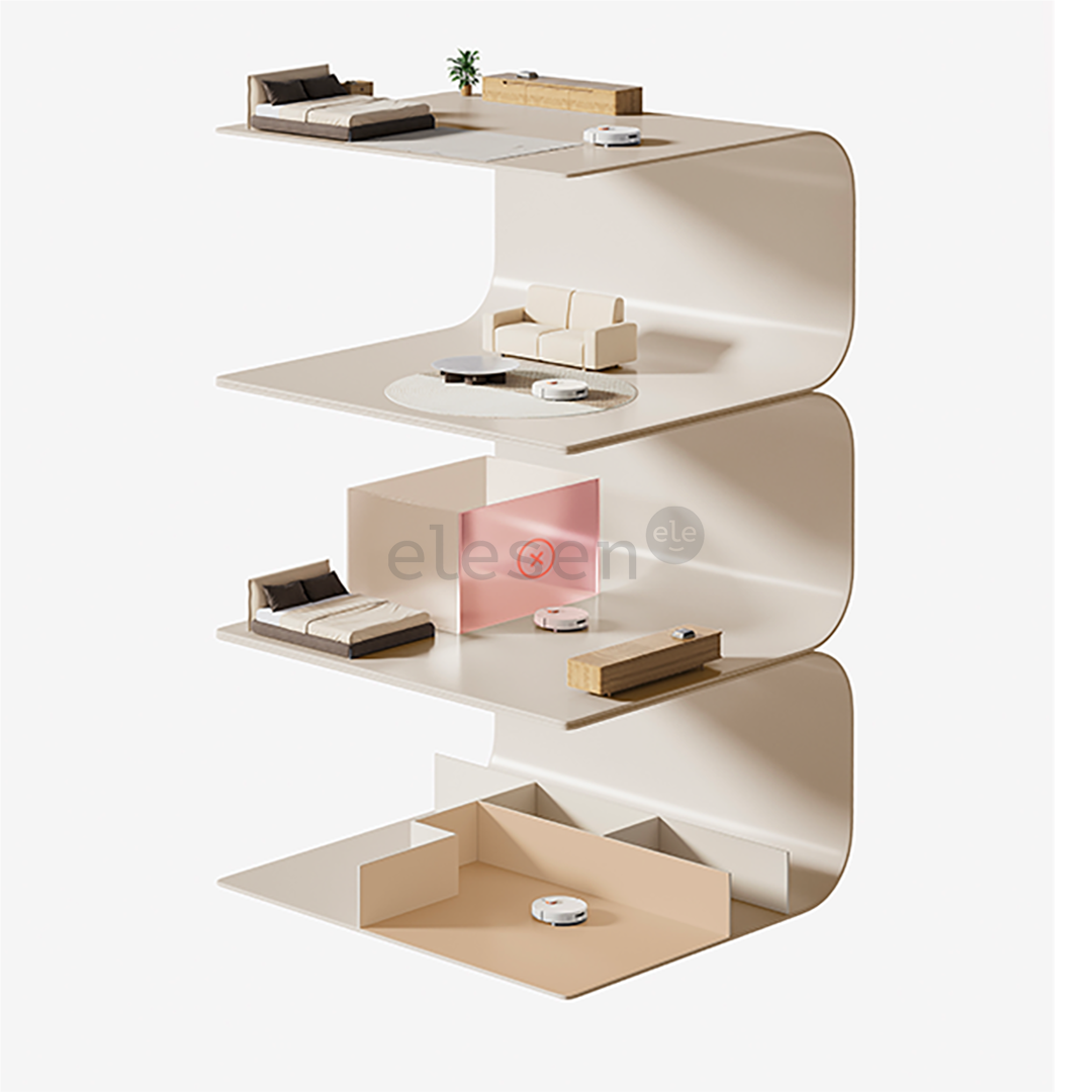 Xiaomi Vacuum H40, wet & dry, baltas - Dulkių siurblys robotas