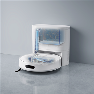 Xiaomi Vacuum H40, wet & dry, baltas - Dulkių siurblys robotas