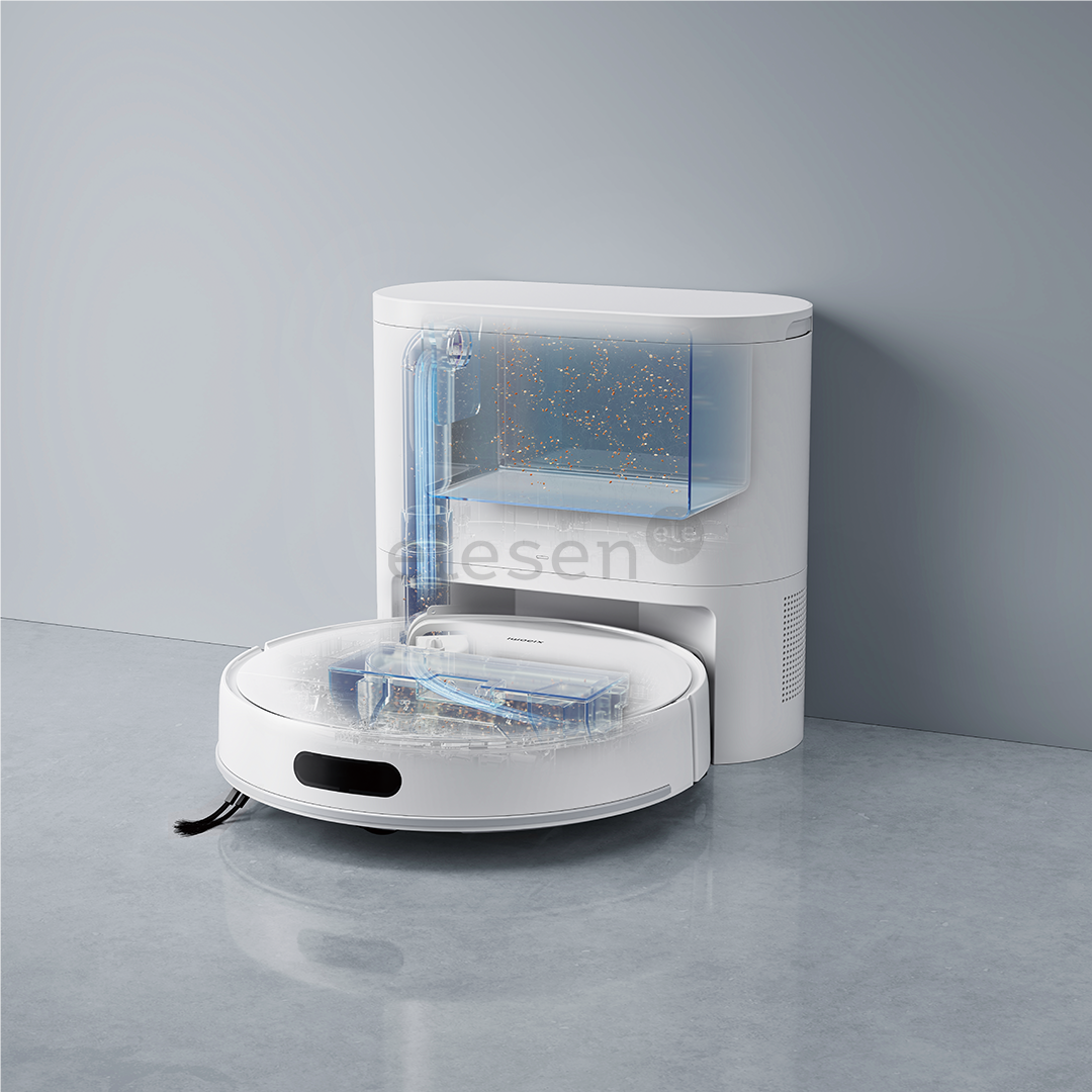 Xiaomi Vacuum H40, wet & dry, baltas - Dulkių siurblys robotas