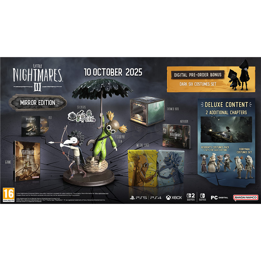 Little Nightmares III Mirror Edition, PlayStation 5 - Игра