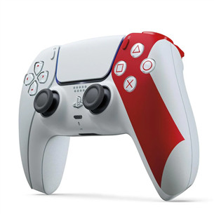 Sony DualSense God of War 20th Anniversary Limited Edition, PlayStation 5, baltas/raudonas - Žaidimų pultelis