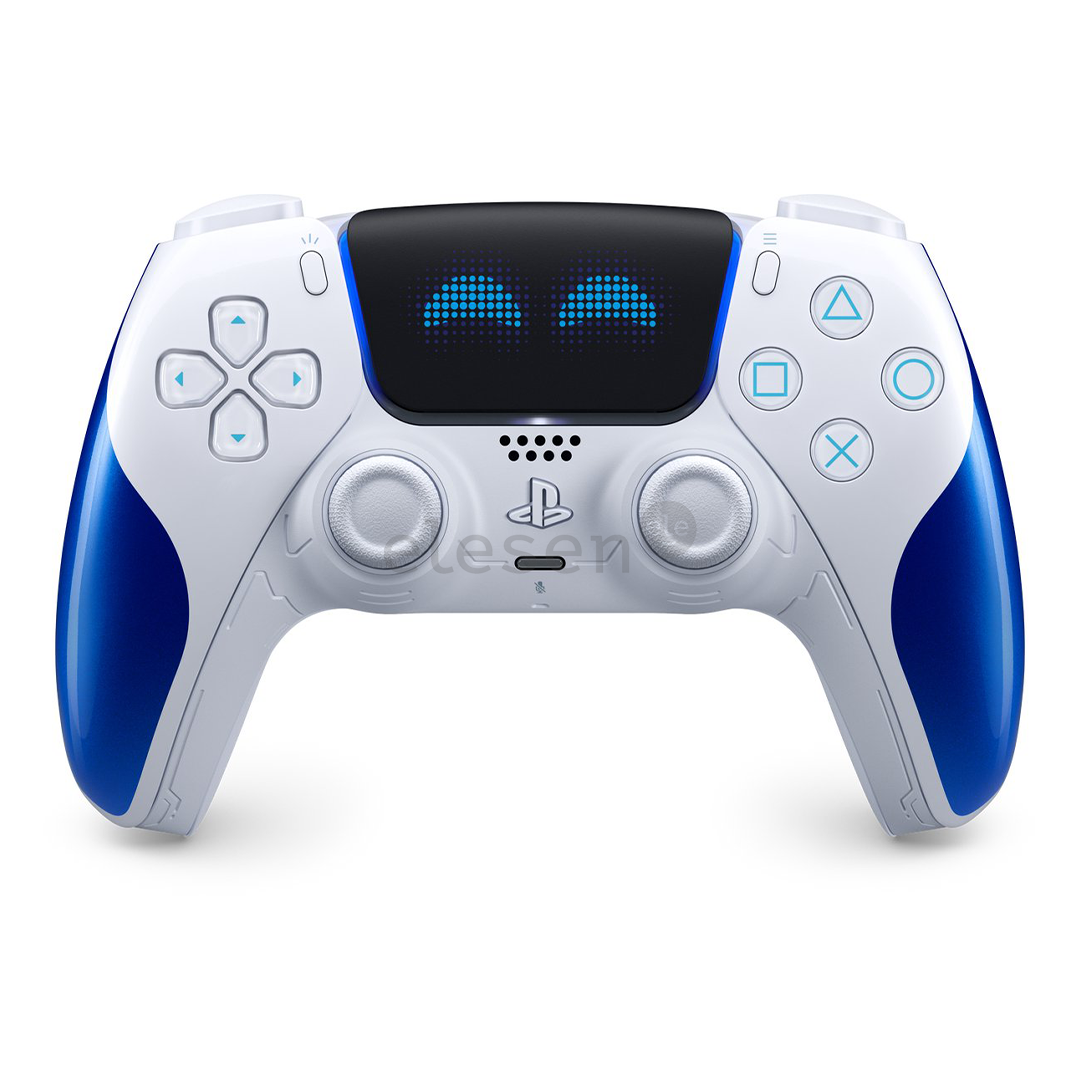 Sony DualSense ASTRO BOT Joyful Limited Edition, PlayStation 5, baltas/mėlynas - Žaidimų pultelis