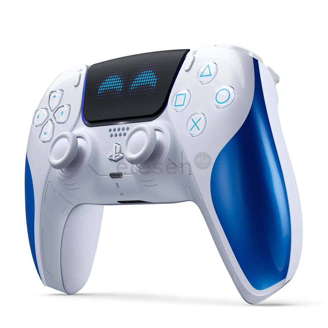 Sony DualSense ASTRO BOT Joyful Limited Edition, PlayStation 5, baltas/mėlynas - Žaidimų pultelis