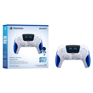 Sony DualSense ASTRO BOT Joyful Limited Edition, PlayStation 5, baltas/mėlynas - Žaidimų pultelis