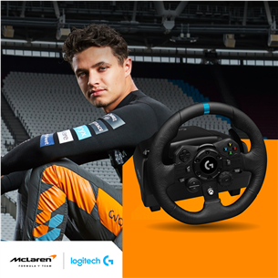 Руль Logitech G923 для ПК / X1 / SX + рычаг переключения передач Driving Force