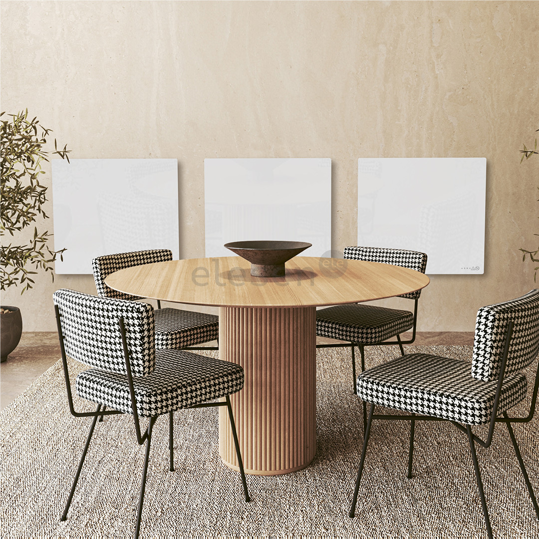 Aeno Premium Eco Smart Quadro, 500 W, baltas - Sieninis šildytuvas