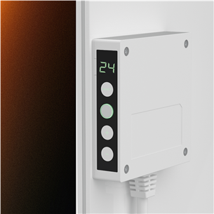 Aeno Premium Eco Smart Quadro, 500 Вт, белый - Настенный обогреватель
