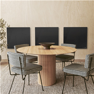 Aeno Premium Eco Smart Quadro, 500 W, juodas - Sieninis šildytuvas