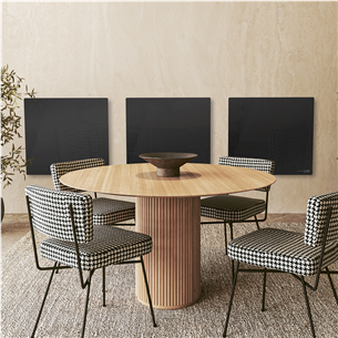 Aeno Premium Eco Smart Quadro, 500 Вт, черный - Настенный обогреватель