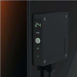 Aeno Premium Eco Smart Quadro, 500 Вт, черный - Настенный обогреватель