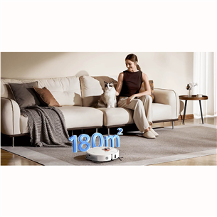 Xiaomi Vacuum S40 Pro, wet & dry, white - Robot vacuum cleaner