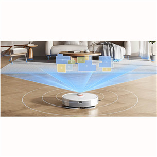 Xiaomi Vacuum S40 Pro, wet & dry, white - Robot vacuum cleaner