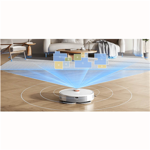 Xiaomi Vacuum S40 Pro, wet & dry, white - Robot vacuum cleaner