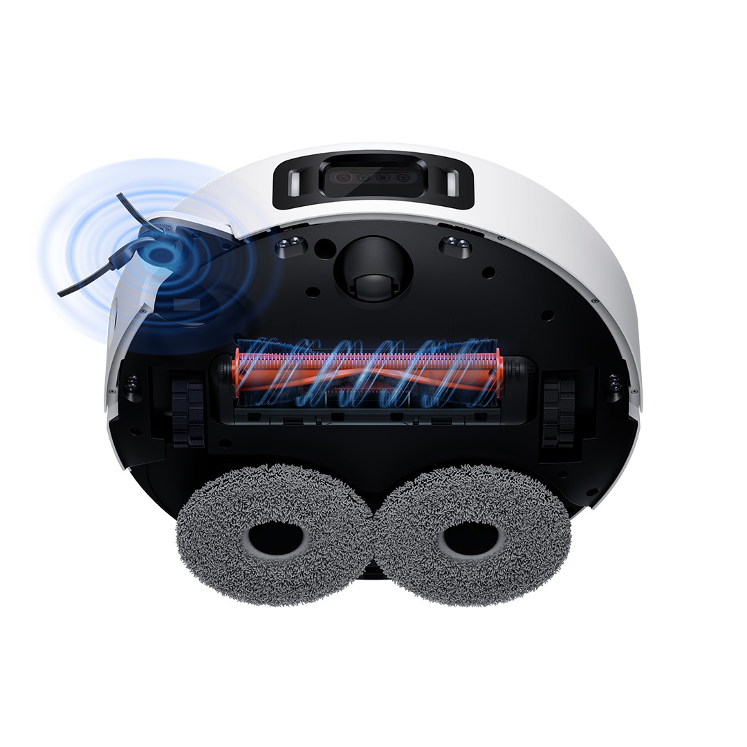 Xiaomi Vacuum 5 Pro, сухая и влажная уборка, белый - Робот-пылесос