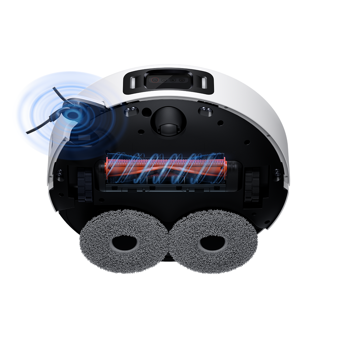 Xiaomi Vacuum 5 Pro, wet & dry, white - Robot vacuum cleaner