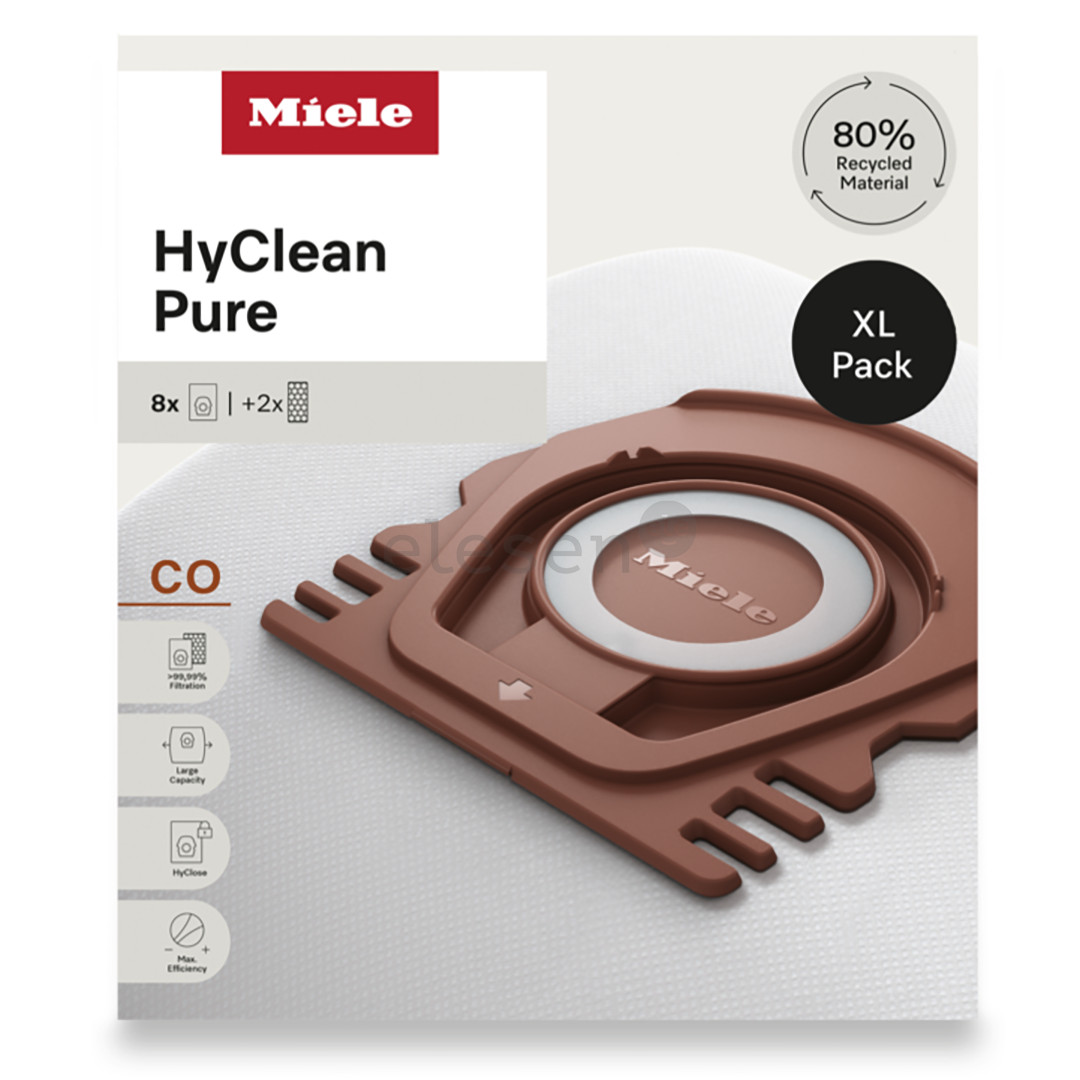 Miele CO XL HyClean Pure, Guard M1, 8 vnt. - Dulkių maišeliai