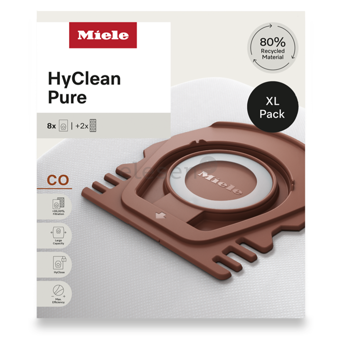 Miele CO XL HyClean Pure, Guard M1, 8 vnt. - Dulkių maišeliai