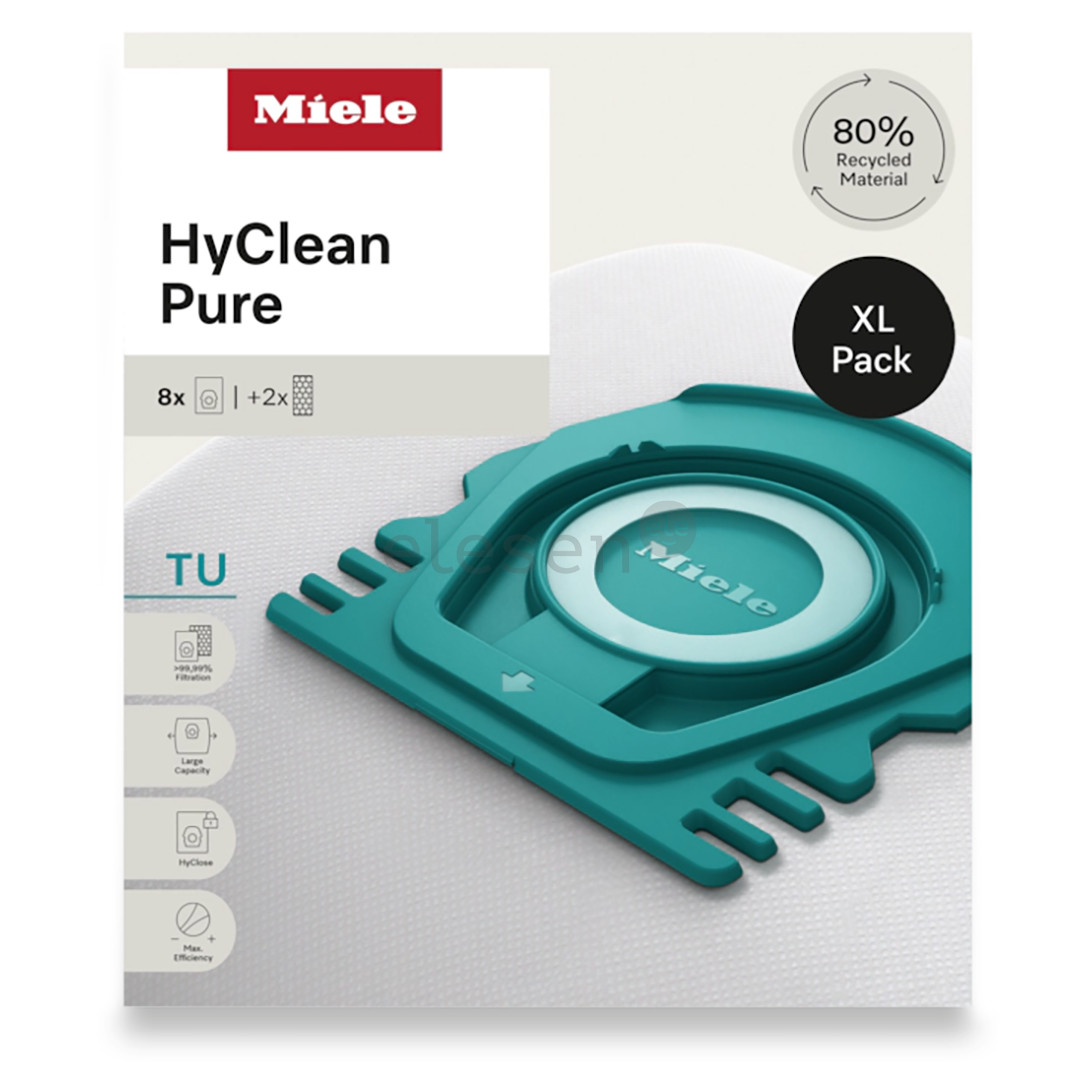 Miele TU XL HyClean Pure, Guard L1 & Guard S1, 8 шт. - Мешки-пылесборники