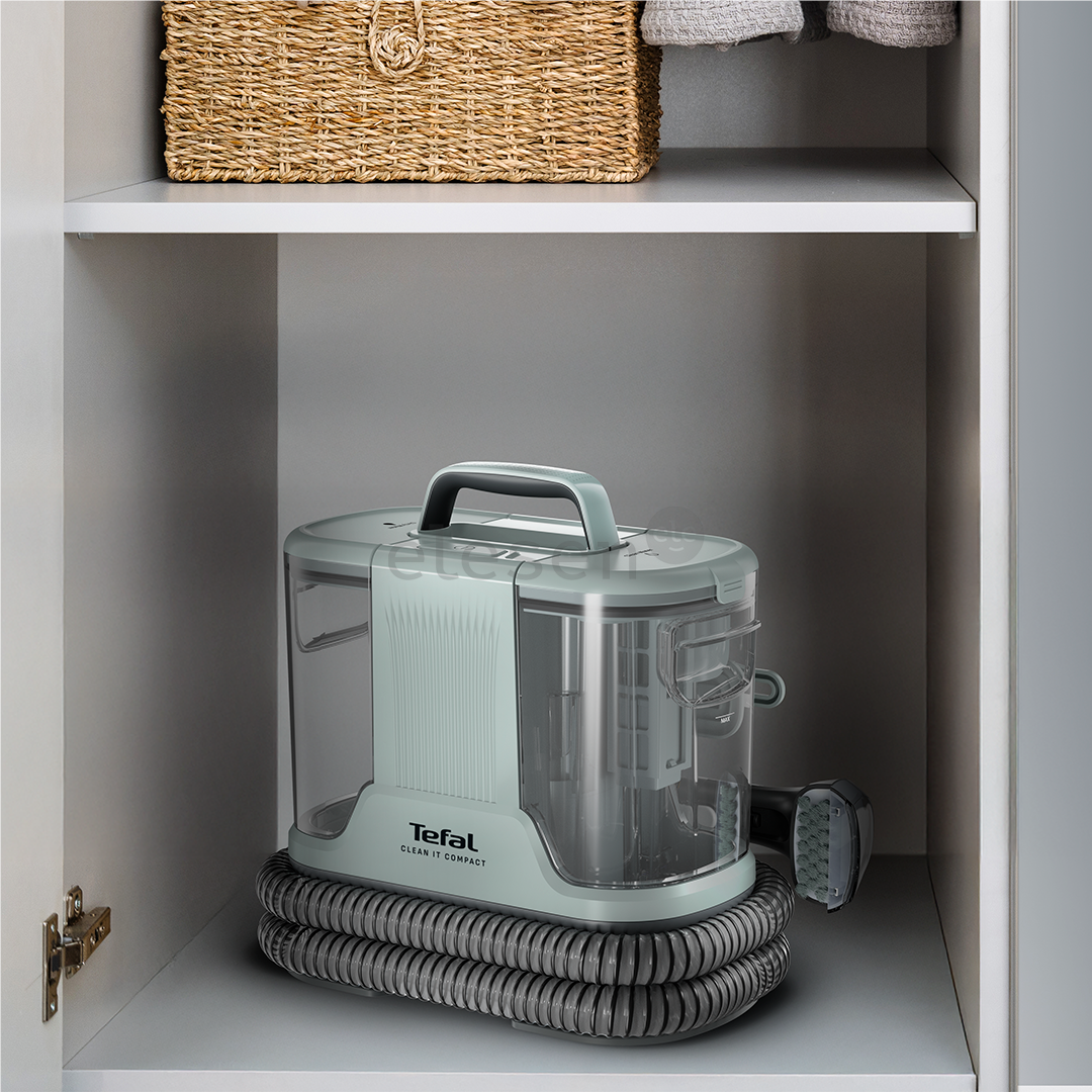 Tefal Clean It Compact, žalias - Kilimų ir apmušalų valymo įrenginys