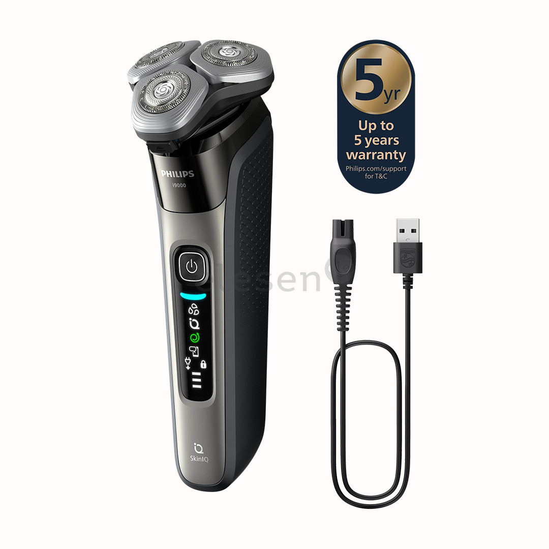 Philips i9000, SkinIQ, Wet & Dry, dark grey - Shaver
