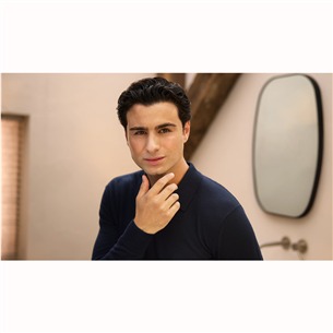 Philips i9000, SkinIQ, Wet & Dry, tamsiai pilka - Barzdaskutė