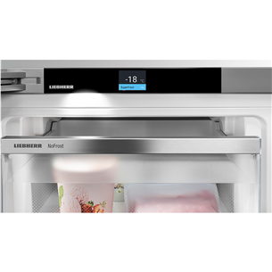 Liebherr Plus BioFresh NoFrost, 320 L, aukštis 186 cm, sidabro spalvos - Šaldytuvas