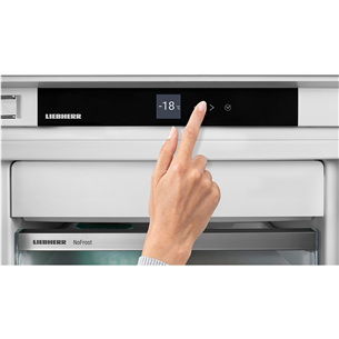 Liebherr Plus BioFresh NoFrost, 320 L, aukštis 186 cm, sidabro spalvos - Šaldytuvas