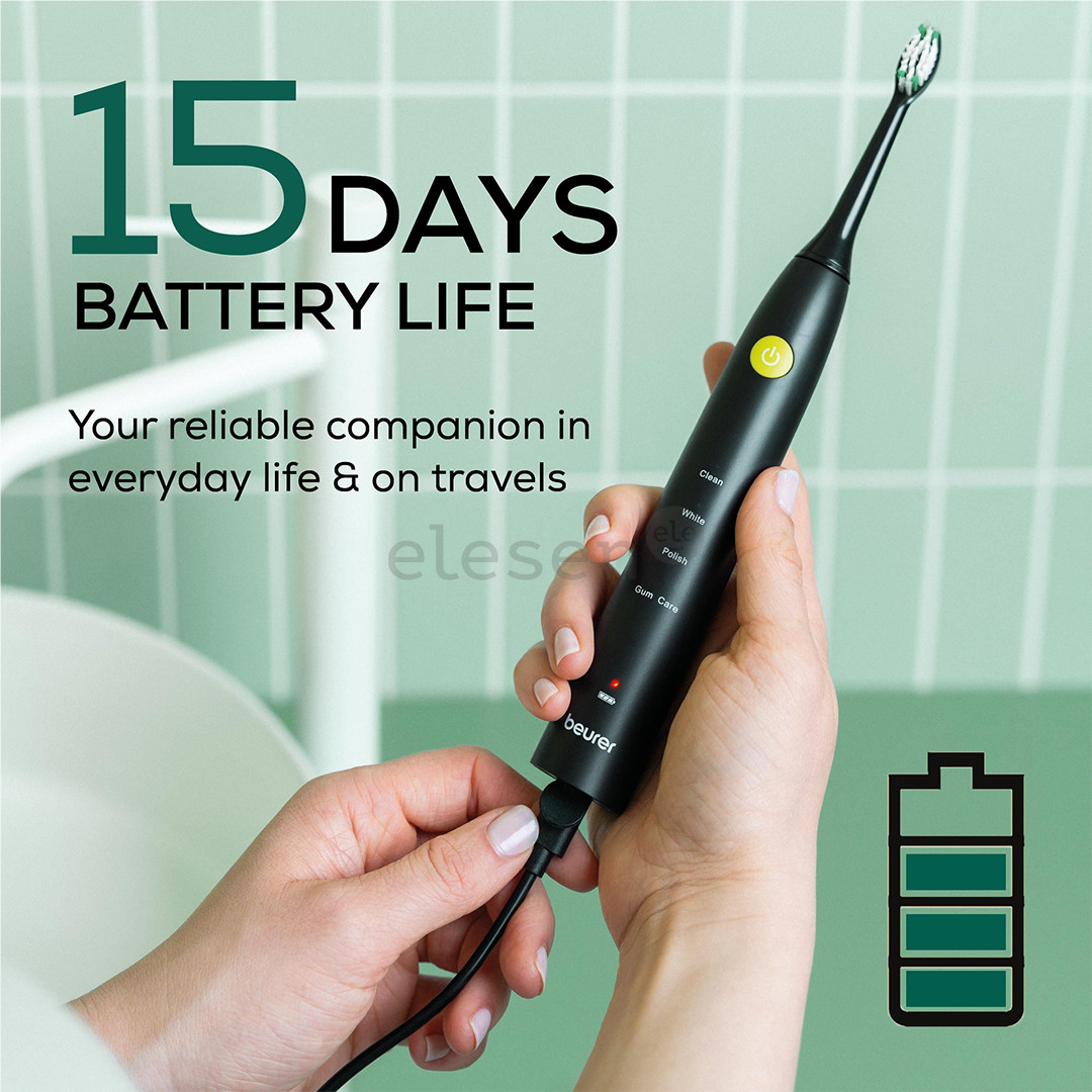 Beurer SC 30, black - Electric Sonic toothbrush