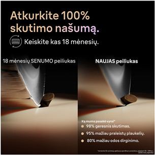 Braun Series 9 Pro+ Wet & Dry, 6 viename, SmartCare centras ir PowerCase, tamsiai pilkas - Skustuvas