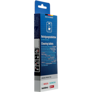 Bosch, 10 vnt. - Kavos aparato valymo tabletės