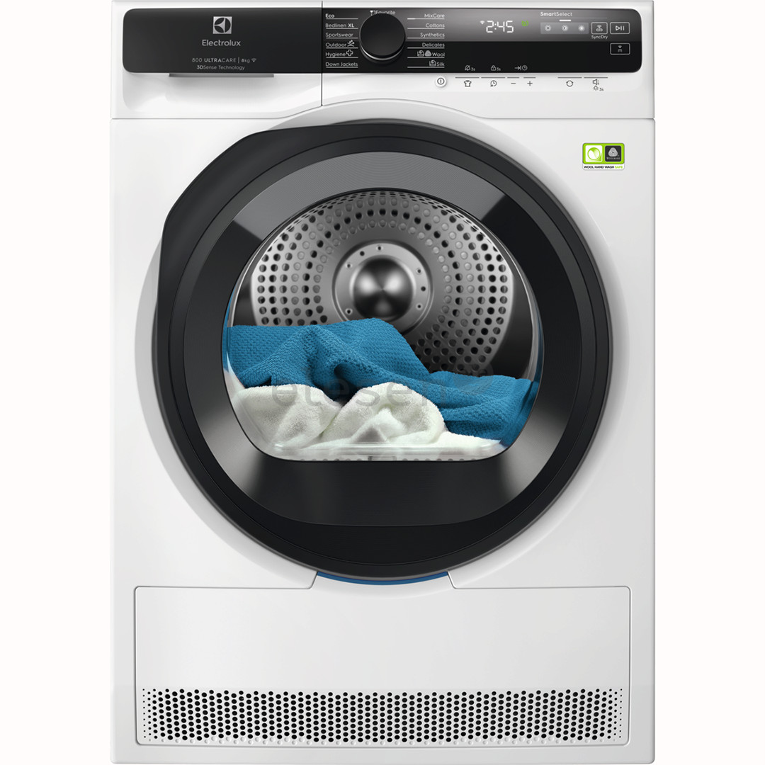 Electrolux 800 Series UltraCare, 8 kg, gylis 63,6 cm - Džiovyklė