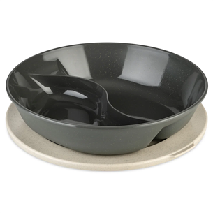 Koziol Connect Separee, 1,5 л, темно-серый/бежевый - Тарелка с крышкой PR000126796