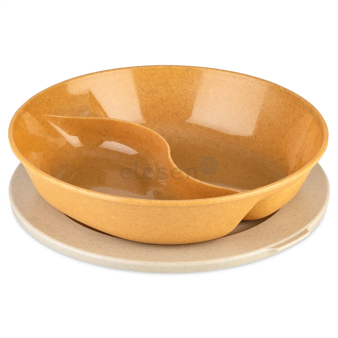 Koziol Connect Separee, 1,5 L, ruda - Maisto dėžutė su dangteliu