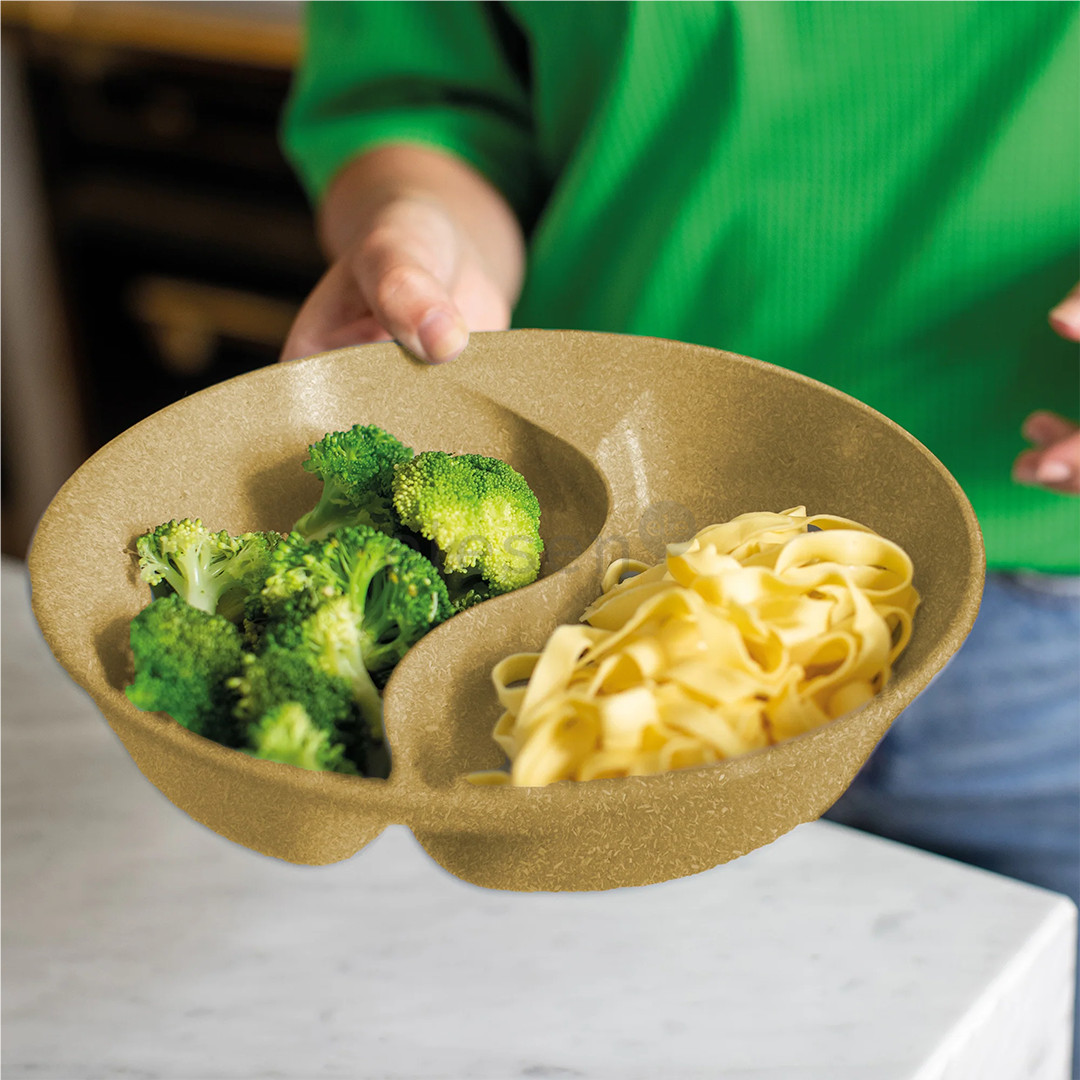 Koziol Connect Separee, 1,5 L, ruda - Maisto dėžutė su dangteliu