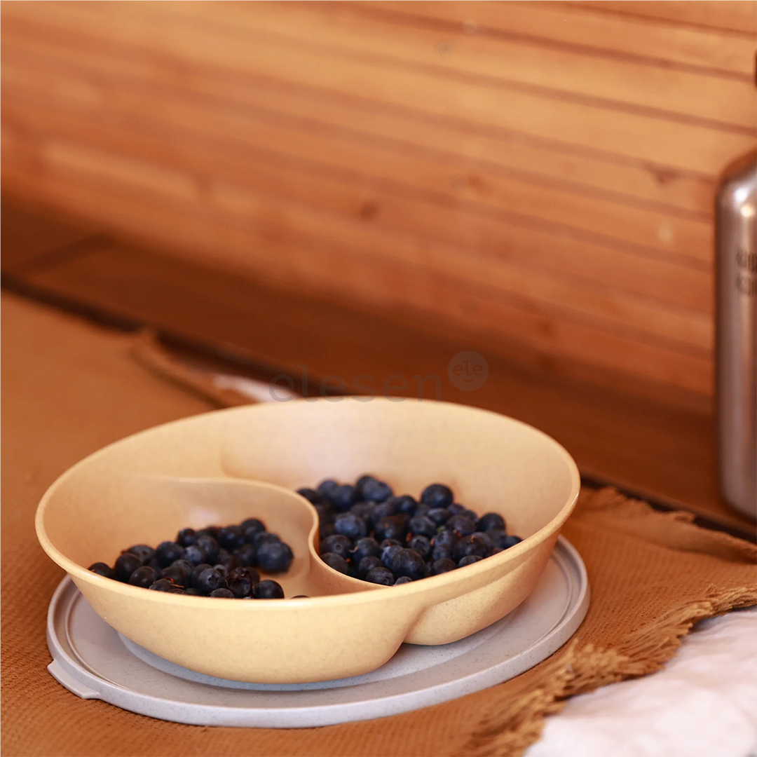 Koziol Connect Separee, 1,5 л, коричневый - Тарелка с крышкой