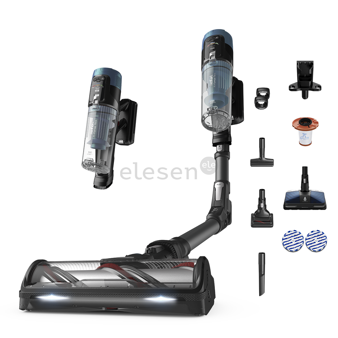 Tefal X-Force Flex 14.80, juodas/žalias - Belaidis dulkių siurblys