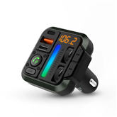 Nedis Car FM Transmitter Fixed, black - FM transmitter