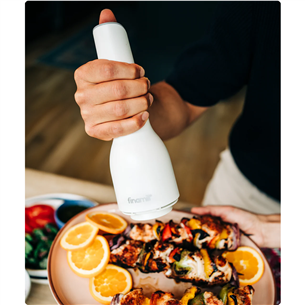 FinaMill Classic Rechargeable, white - Spice grinder