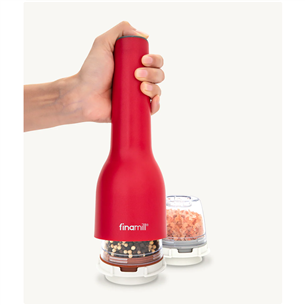 FinaMill Classic Rechargeable, red - Spice grinder